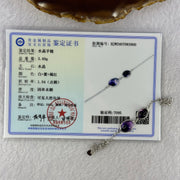 Above Average Natural Super 7 in S925 Sliver Bracelet 3.49g 11.0 by 8.2 by 5.2mm - Huangs Jadeite and Jewelry Pte Ltd