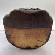 Natural Deep Purple Amethyst Egg with Wooden Stand Display Total 4,721.8g 155.0 by 165.0 by 265.0mm - Huangs Jadeite and Jewelry Pte Ltd