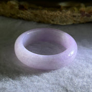 Type A Lavender Jadeite Ring 4.35g 6.9 by 3.7mm US9.5 HK21 - Huangs Jadeite and Jewelry Pte Ltd