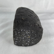 Natural Amethyst Cave with Wooden Stand 1,198.8g 98.0 by 99.0 by 175.0mm - Huangs Jadeite and Jewelry Pte Ltd