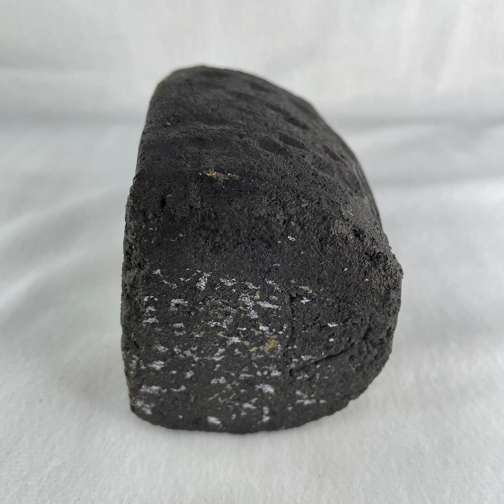 Natural Amethyst Cave with Wooden Stand 1,198.8g 98.0 by 99.0 by 175.0mm - Huangs Jadeite and Jewelry Pte Ltd