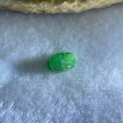 Type A Old Mine Spicy Green Jadeite Pixiu Stone For Setting 0.36g 9.1 by 6.4 by 3.2mm - Huangs Jadeite and Jewelry Pte Ltd