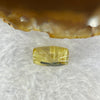 Good Grade Natural Golden Rutilated Quartz Crystal Lulu Tong Barrel 天然金顺发晶水晶露露通桶 
1.76g 14.2 by 8.6mm - Huangs Jadeite and Jewelry Pte Ltd
