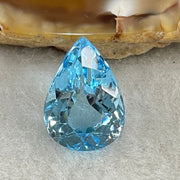 Natural Sky Blue Topaz Teardrop Shape 9.92ct 15.9 by 10.6 by 8.3mm - Huangs Jadeite and Jewelry Pte Ltd