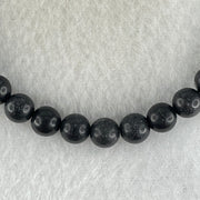 Natural Magnetite Beads Bracelet 10.32g 16cm 6.0mm 32 Beads - Huangs Jadeite and Jewelry Pte Ltd