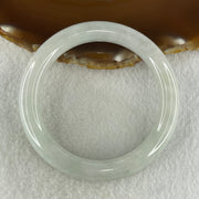 Type A Natural Light Green Jadeite Bangle 62.13g Inner Diameter 57.8mm 11.0 by 10.7mm (Very Very Slight Internal Lines) - Huangs Jadeite and Jewelry Pte Ltd