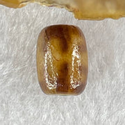 Natural Powerful Tibetan Old Oily Agate Patina Guiren Tairen Human Dzi Bead Totem Amulet Heavenly Master (Tian Zhu) 贵人天诛 1.50g 11.9 by 8.8mm - Huangs Jadeite and Jewelry Pte Ltd