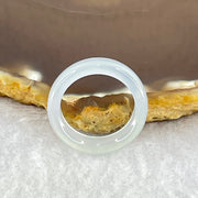 Natural Transparent White Agate Ring 2.31g 5.3 by 3.2mm US6.9 HK15 - Huangs Jadeite and Jewelry Pte Ltd