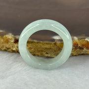 Type A Light Green Jadeite Ring 4.21g 6.2 by 3.8mm US6.75 HK15 - Huangs Jadeite and Jewelry Pte Ltd