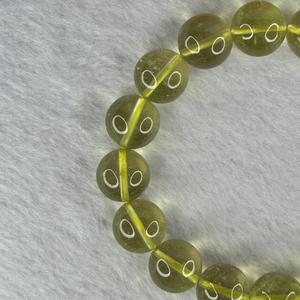 Natural Libyan Moldavite Meteorite Crystal Beads Bracelet 41.02g 18cm 13.1mm 16 Beads - Huangs Jadeite and Jewelry Pte Ltd