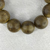 Natural Vietnam Agarwood Beads Bracelet 54.21g 19.9mm 12 Beads (Sinking Type) - Huangs Jadeite and Jewelry Pte Ltd