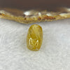Good Grade Natural Golden Rutilated Quartz Crystal Lulu Tong Barrel 天然金顺发晶水晶露露通桶 
3.38g 16.1 by 11.1mm - Huangs Jadeite and Jewelry Pte Ltd