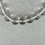 Natural Clear Quartz Bracelet 天然白水晶手链 30.81g 17cm 10.6mm 19 Beads - Huangs Jadeite and Jewelry Pte Ltd