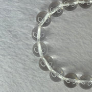 Natural Clear Quartz Bracelet 天然白水晶手链 30.43g 17cm 10.6mm 19 Beads - Huangs Jadeite and Jewelry Pte Ltd