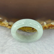 Type A Light Green Jadeite Ring 4.21g 6.2 by 3.8mm US6.75 HK15 - Huangs Jadeite and Jewelry Pte Ltd