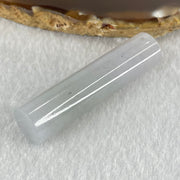Type A Lavender with Wuji Grey Jadeite Pillar Pendant 20.30g 51.0 by 12.4mm - Huangs Jadeite and Jewelry Pte Ltd