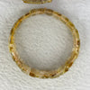 High Quality Natural Golden Rutilated Quartz Quartz Shou Pai Bracelet 顺发金手拍链 30.92g 12.6 mm by 11.3 by 6.6 mm 22 pcs - Huangs Jadeite and Jewelry Pte Ltd