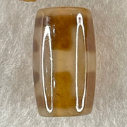 Natural Powerful Tibetan Old Oily Agate Patina Guiren Tairen Human Dzi Bead Totem Amulet Heavenly Master (Tian Zhu) 贵人天诛 4.92g 19.7 by 11.7mm - Huangs Jadeite and Jewelry Pte Ltd