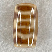 Natural Powerful Tibetan Old Oily Agate Sky Door Serenity 1 Eye Dzi Bead Heavenly Master (Tian Zhu) 一眼天门天诛 4.77g 20.3 by 11.7mm - Huangs Jadeite and Jewelry Pte Ltd