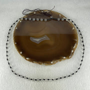 Clear Liuli Beads Necklace 20.05g 56cm 6.3mm 57Beads - Huangs Jadeite and Jewelry Pte Ltd