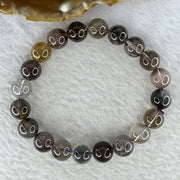 Natural Auralite Crystal Bracelet 极光手链 24.29g 9.5 mm 20 Beads - Huangs Jadeite and Jewelry Pte Ltd