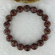 Above Average Natural Auralite 23 Bracelet 天然激光23手链 39.33g 18cm 11.8mm 18 Beads - Huangs Jadeite and Jewelry Pte Ltd