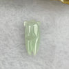 Type A Light Green Jadeite Cicada 23.1 by 11.0 by 4.9mm 1.76g - Huangs Jadeite and Jewelry Pte Ltd