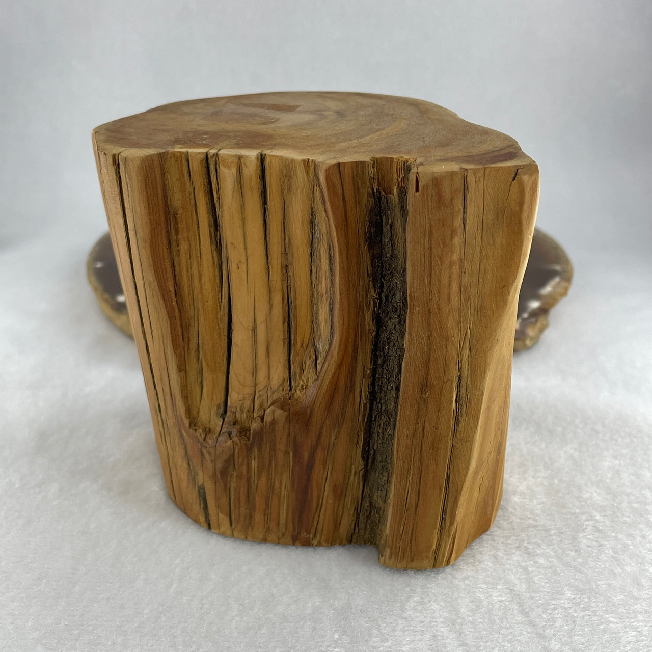 Natural Yabai Wood Block 288.41g 99.3 by 73.9 by 80.7mm