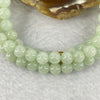 Type A Light Green Jadeite 108 beads necklace 56.72g 6.8mm - Huangs Jadeite and Jewelry Pte Ltd