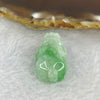 Type A Bright Green with Faint Lavender Jadeite Pixiu Pendent A货辣绿和浅紫罗兰翡翠貔貅吊坠 8.85g 23.0 by 14.8 by 12.1 mm - Huangs Jadeite and Jewelry Pte Ltd