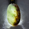 Grandmaster Certified Type A Green Lavender and Brown Jadeite Guan Yin and Phoenix Pendent 44.43g 68.7 by 41.2 by 6.3mm - Huangs Jadeite and Jewelry Pte Ltd