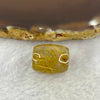 Good Grade Natural Golden Rutilated Quartz Crystal Lulu Tong Barrel 天然金顺发晶水晶露露通桶 
5.82g 16.5 by 13.9mm - Huangs Jadeite and Jewelry Pte Ltd