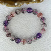 Natural Super 7 Crystal Bracelet 31.96g 10.8 mm 19 Beads - Huangs Jadeite and Jewelry Pte Ltd