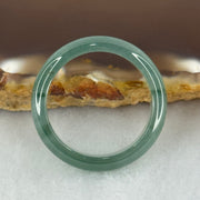Type A Icy Blueish Green Jadeite Ring 2.34g 4.4 by 2.9mm US8 HK17.5 (Perfect) - Huangs Jadeite and Jewelry Pte Ltd