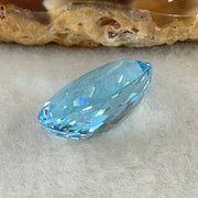 Natural Sky Blue Topaz Oval Shape 13.48ct 17.2 by 12.2 by 7.9mm - Huangs Jadeite and Jewelry Pte Ltd