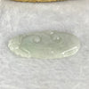 Type A Faint Green Jadeite Ruyi 如意 32.50g 43.7 by 21.3mm by 3.8mm - Huangs Jadeite and Jewelry Pte Ltd