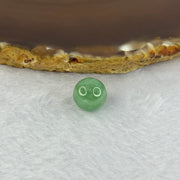 Type A Green Jadeite Bead for Bracelet/Necklace/Earrings/Ring 
2.39g 11.2mm - Huangs Jadeite and Jewelry Pte Ltd