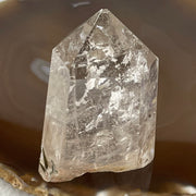 Natural Crackle Quartz Tower Display 114.60g 69.2 by 43.7 by 26.0mm - Huangs Jadeite and Jewelry Pte Ltd