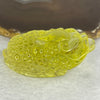 Natural Citrine Three Legged Toad Display 121g 72.3 by 43.5 by 31.6mm - Huangs Jadeite and Jewelry Pte Ltd