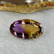 Natural Faceted Ametrine Oval Shape 17.61ct 22.1 by 13.1 by 9.7mm - Huangs Jadeite and Jewelry Pte Ltd