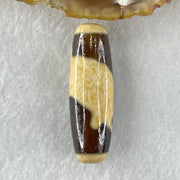 Natural Powerful Tibetan Old Oily Agate Rat Dzi Bead Heavenly Master (Tian Zhu) 鼠天珠 9.55g 39.3 by 12.5mm - Huangs Jadeite and Jewelry Pte Ltd