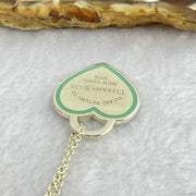 (Pre-Love) S925 Sliver Tiffany & Co Heart Necklace 7.84g 25.4 by 20.7 by 1.8mm - Huangs Jadeite and Jewelry Pte Ltd