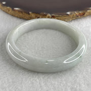 Natural Type A Light Green Jadeite Bangle 54.47g Internal Diameter 58.9mm 11.5 by 9.0mm (Slight Internal Lines) - Huangs Jadeite and Jewelry Pte Ltd