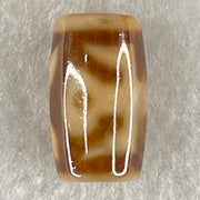 Natural Powerful Tibetan Old Oily Agate Patina Guiren Tairen Human Dzi Bead Totem Amulet Heavenly Master (Tian Zhu) 贵人天诛 4.85g 19.9 by 11.8mm - Huangs Jadeite and Jewelry Pte Ltd