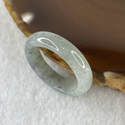 Type A Natural Grey Wuji with Lavender Piao Hua Jadeite Ring 3.52g 5.3. by 3.4mm US 9.2 HK 20.4 ( Close to Perfect ) - Huangs Jadeite and Jewelry Pte Ltd