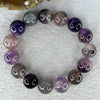 Natural Super 7 Crystal Bracelet 61.72g 14.7 mm 15 Beads - Huangs Jadeite and Jewelry Pte Ltd