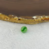 Type A Spicy Green Piao Hua Jadeite Beads for Bracelet/Necklace/Earrings/Ring 0.78g 7.9mm - Huangs Jadeite and Jewelry Pte Ltd