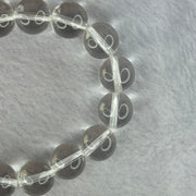 Natural Clear Quartz Beads Bracelet 天然白水晶手链 45.88g 17.5cm 12.9mm 16 Beads - Huangs Jadeite and Jewelry Pte Ltd