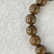 Natural Six Way Wooden Beads Bracelet 六道木手链 11.21g 17cm 10.8mm 19 Beads - Huangs Jadeite and Jewelry Pte Ltd