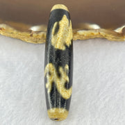 Natural Powerful Tibetan Old Oily Agate Dragon Dzi Bead Heavenly Master (Tian Zhu) 龙天珠 18.27g 59.8 by 14.2mm - Huangs Jadeite and Jewelry Pte Ltd